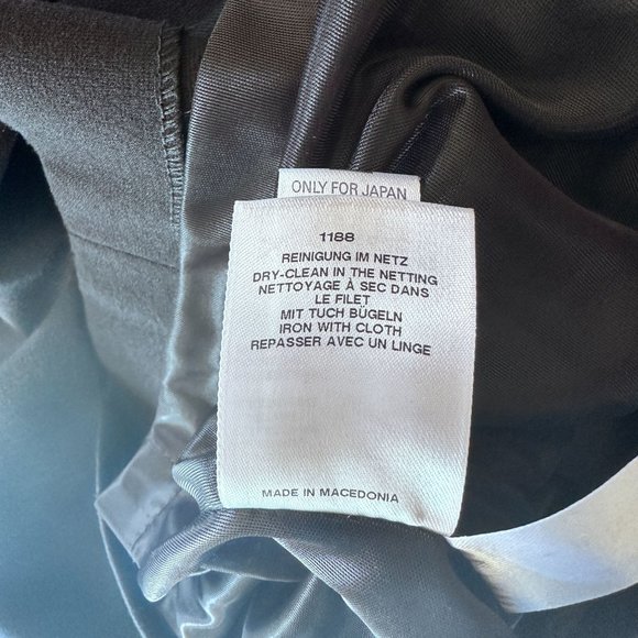 Elegance Paris Black Midi Dress with Zipper Details 10 - Picture 8 of 10